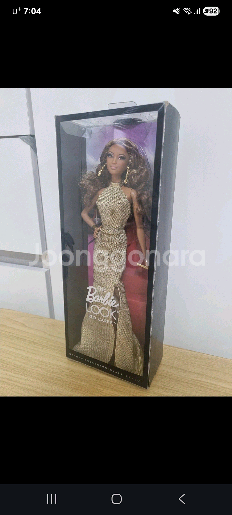 바비인형 블랙라벨 레드카펫--0