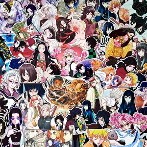 개별)귀멸의 칼날,나의히어로아카데미아 스티커.애니인스컷