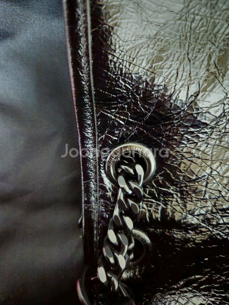 생로랑 니키백 블랙체인(가격내림)--5