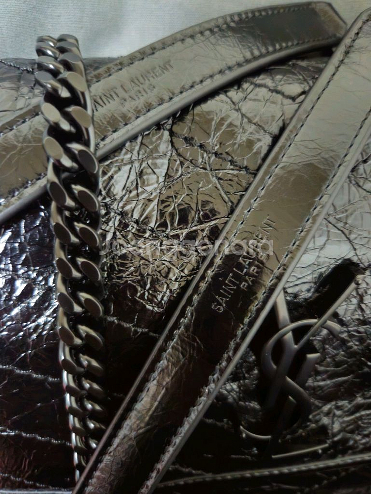 생로랑 니키백 블랙체인(가격내림)--2