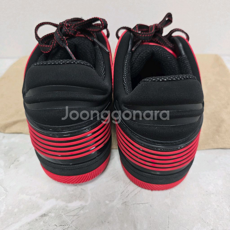 구찌 로고 스니커즈 신발 9사이즈 280 판매--4