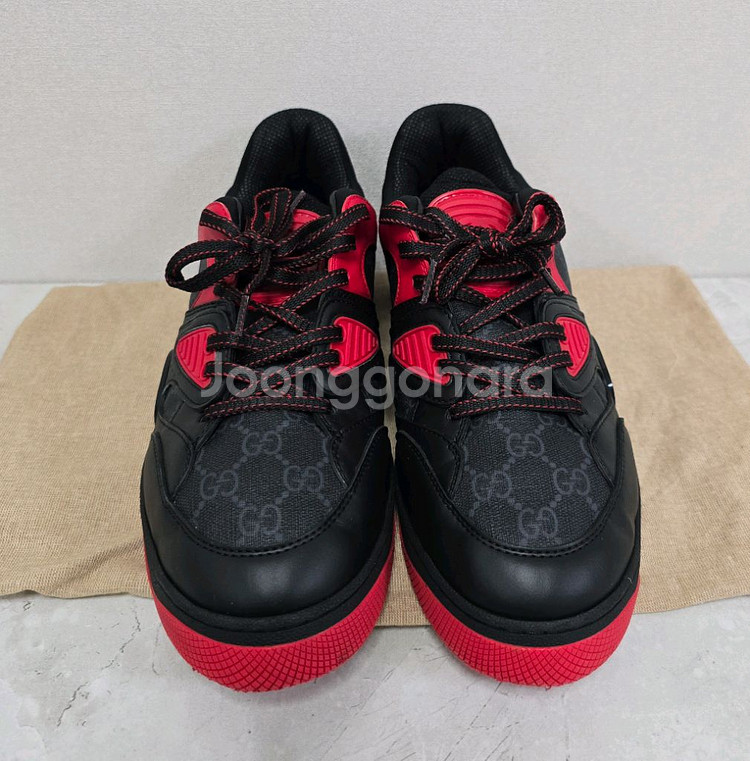 구찌 로고 스니커즈 신발 9사이즈 280 판매--1