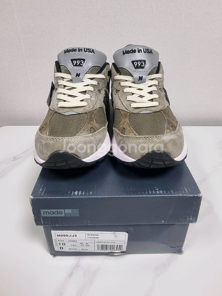 뉴발란스 x JJJ자운드 993 메이드 인 USA 머쉬--5