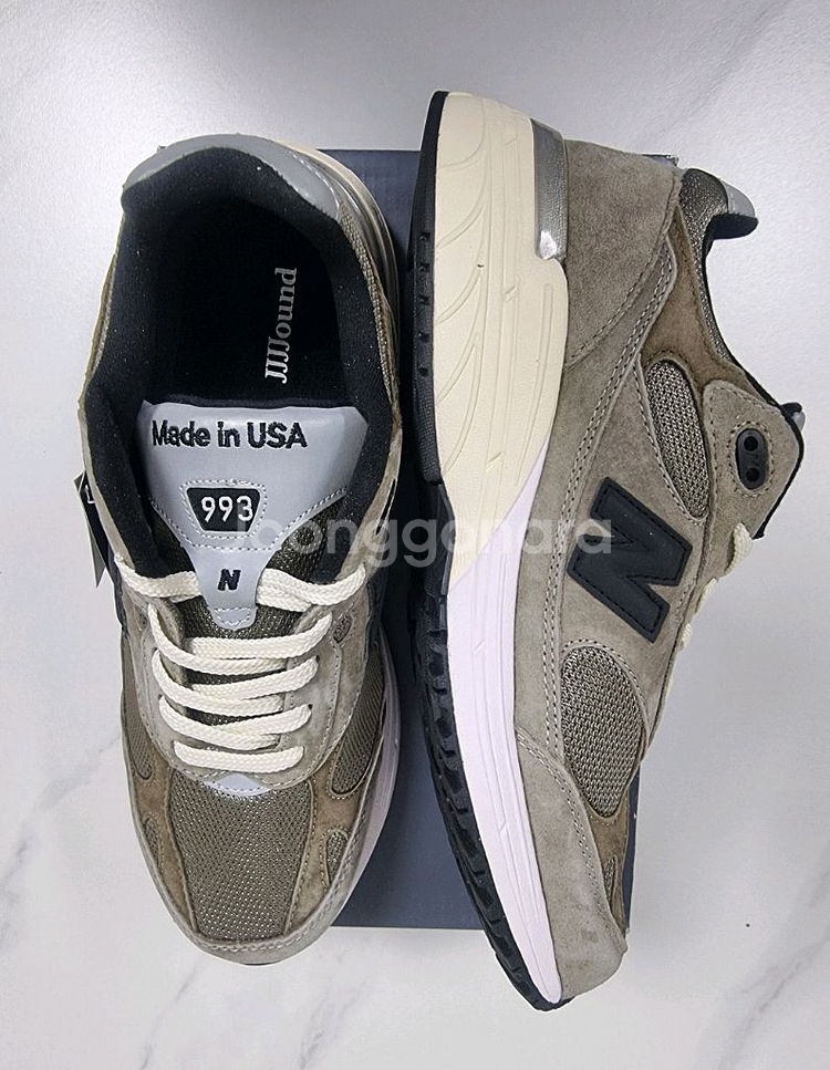 뉴발란스 x JJJ자운드 993 메이드 인 USA 머쉬--6