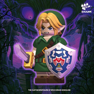 커스텀레고 소울링크사 젤다의전설 링크 팝니다