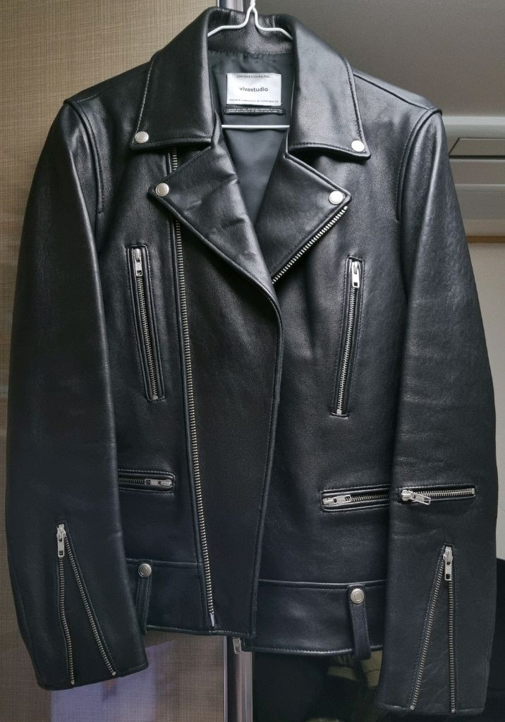 [비바 스튜디오] 양가죽 라이더 자켓 M 이미지
