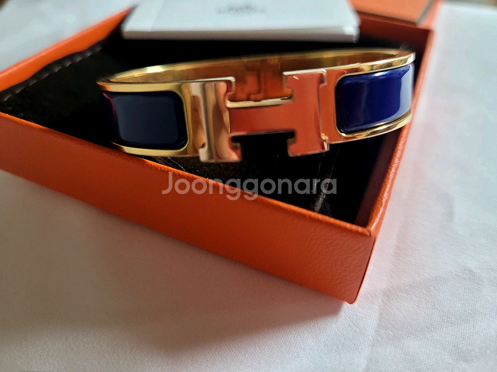 에르메스 클릭아슈 팔찌pm정품--3