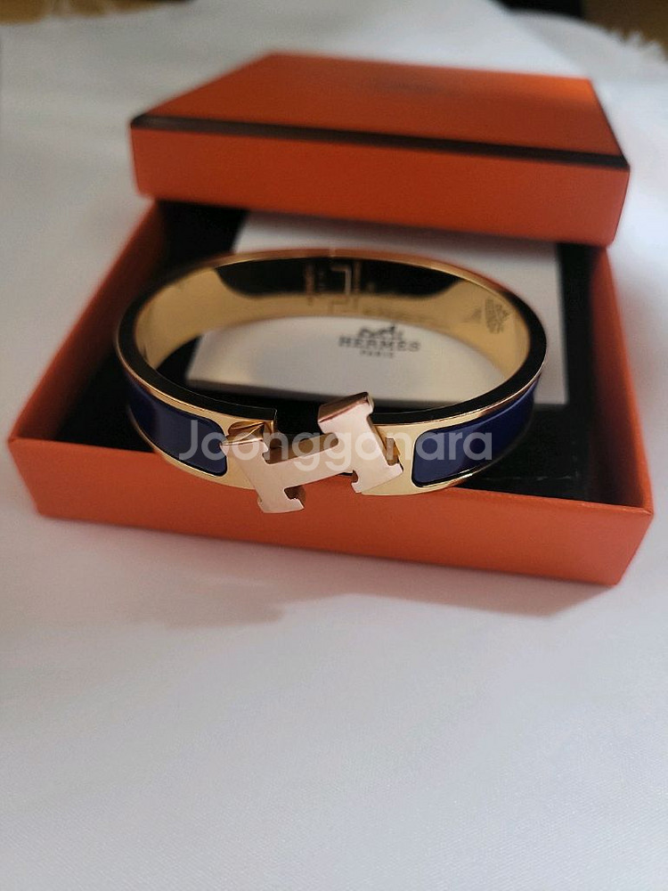 에르메스 클릭아슈 팔찌pm정품--5