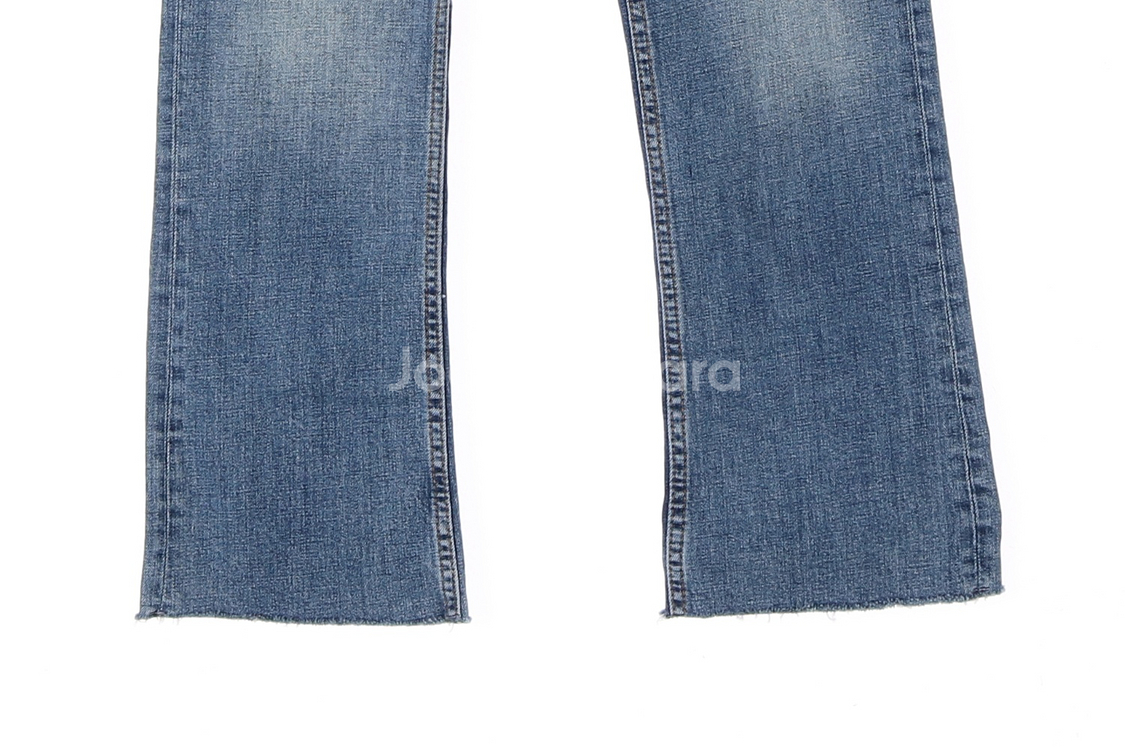 [M]자라 워싱 아웃포켓 컷아웃 데님 청바지--3