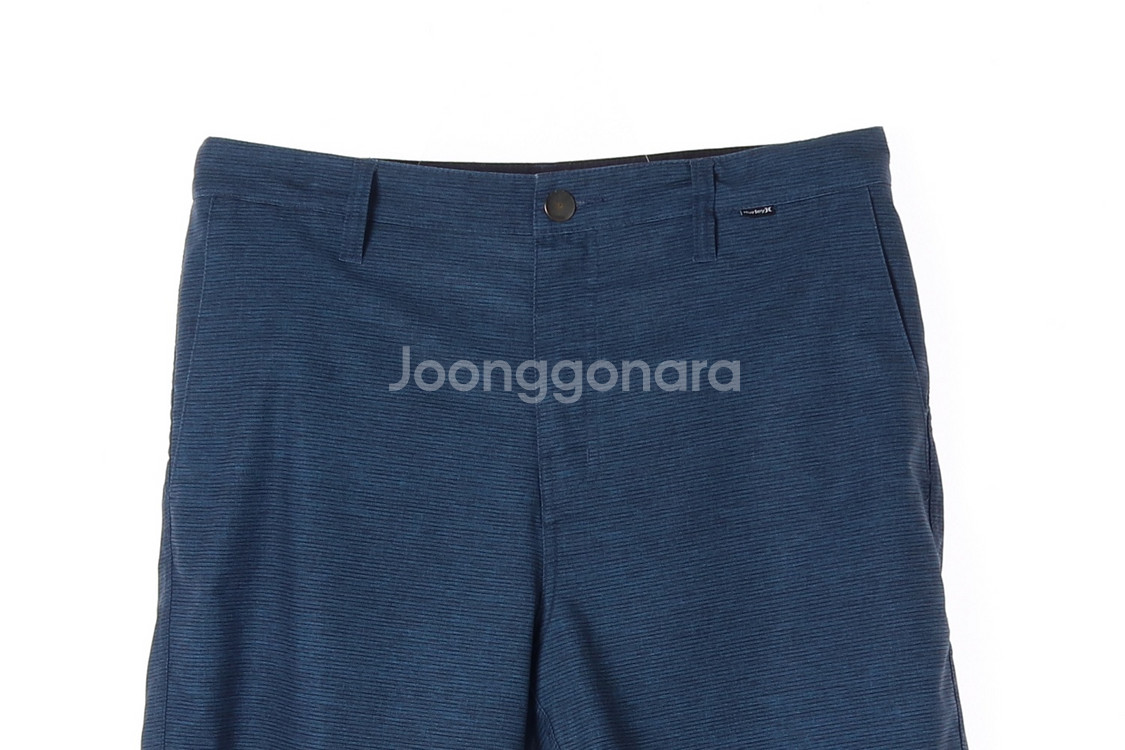 [XL]헐리 W32 네이비 반바지 쇼츠 치노팬츠--1