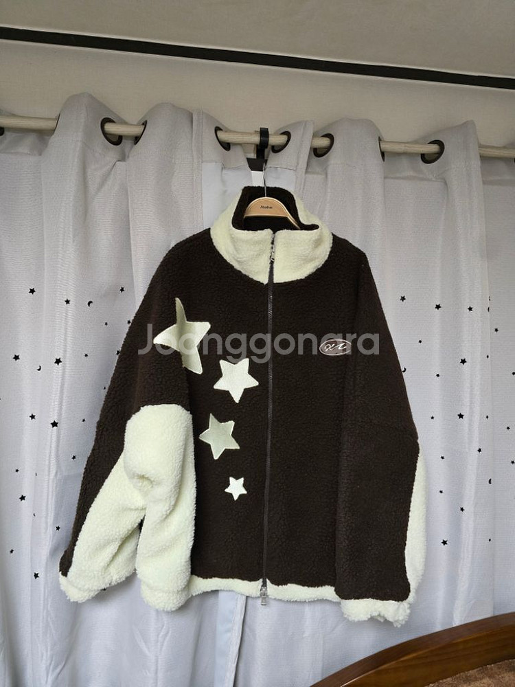 엑스톤즈 슈팅스타 플리스패딩자켓(뽀글이)(BROWN)--6