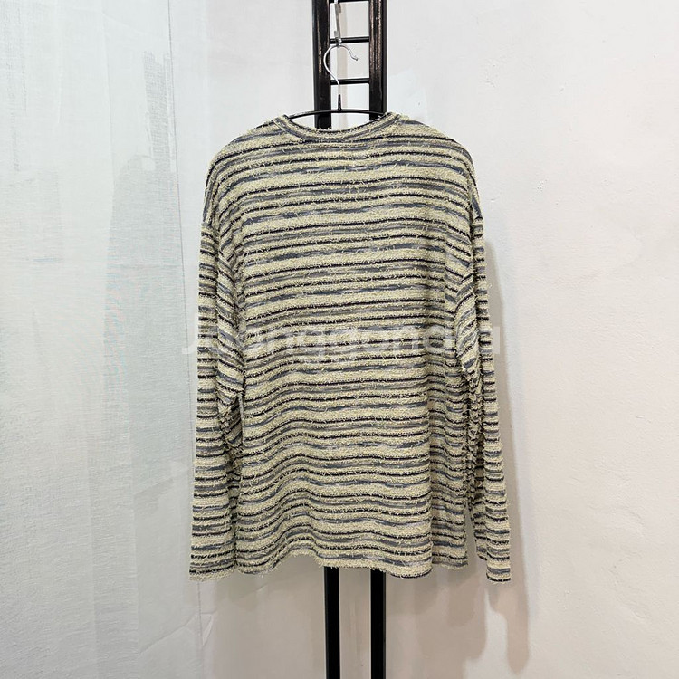 febregat 헤어리 줄무늬 스트라이프 니트 3696--4