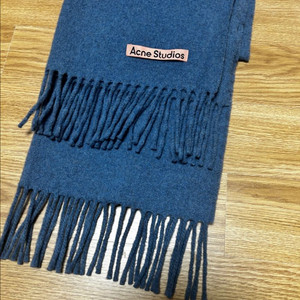 아크네스튜디오 머플러 블루 멜란지