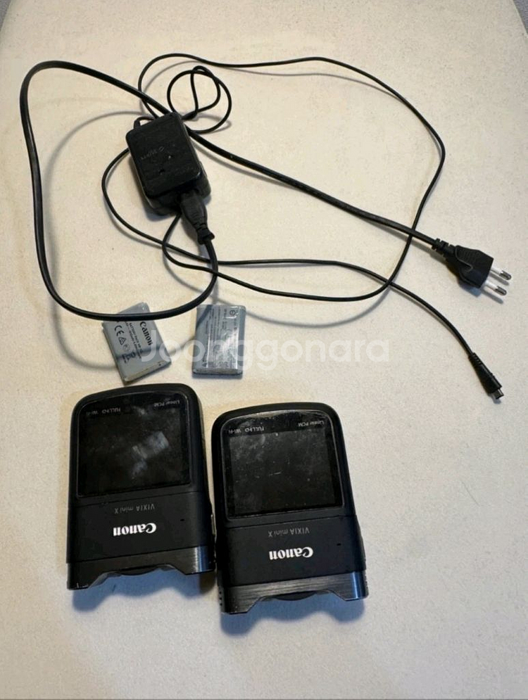 캐논 빅시아 미니X 백종원캠 두대 팝니다--2