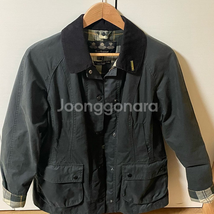 바버 왁스 자켓 세이지 버드넬 uk10--0