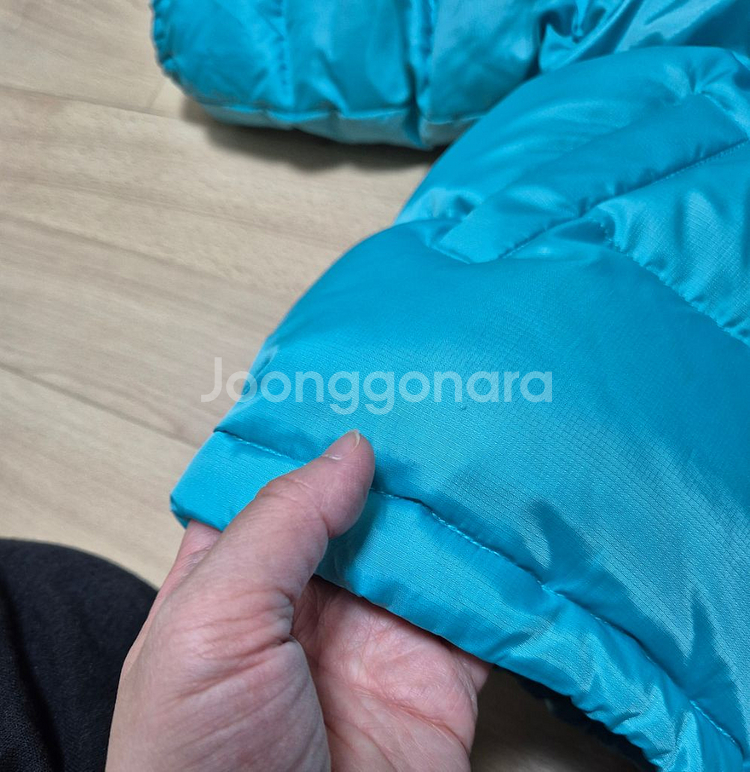 히로 블랭크 민트 패딩 120--3