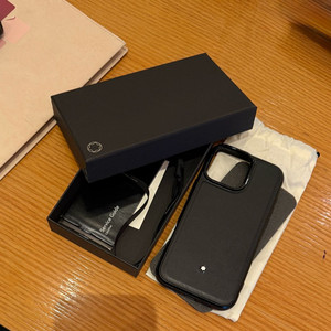 몽블랑 아이폰 16프로맥스 맥세이프호환 (사피아노가죽.