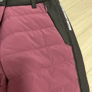 마스터버니에디션 패딩바지 파리게이츠 제이린드버그 말본