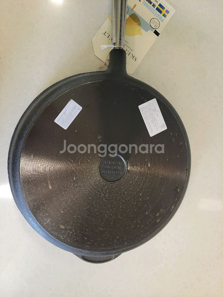 스캡슐트 그릴팬 무쇠팬 28--2