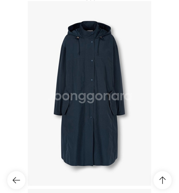 스튜디오톰보이롱후디홑겹점퍼--0