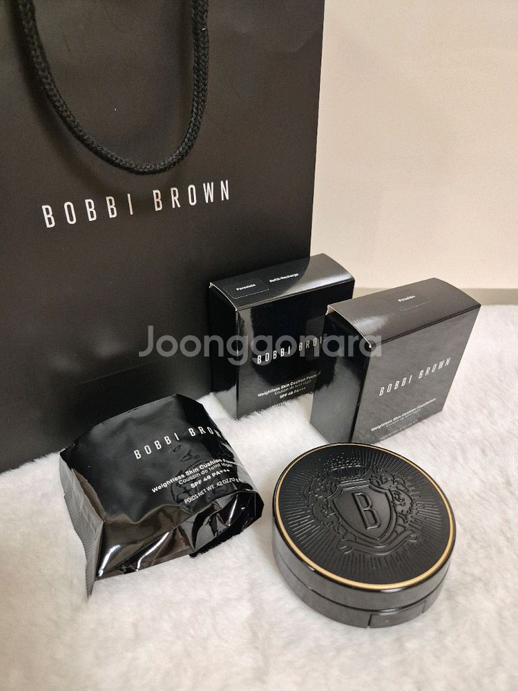 마지막가격!바비브라운 웨이트리스 스킨쿠션 포슬린 본품+리필--0