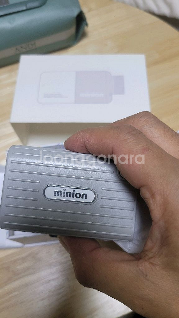 캐디톡 미니온 골프 거리측정기(새상품)--5