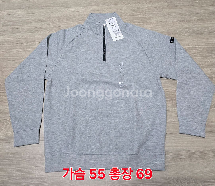 새상품)탑텐 발란스 하프집업 L--0