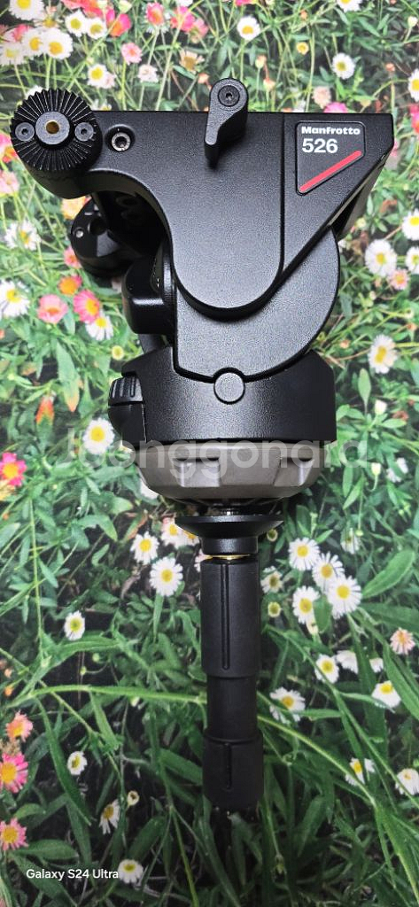 Manfrotto 526 프로 비디오 헤드--0