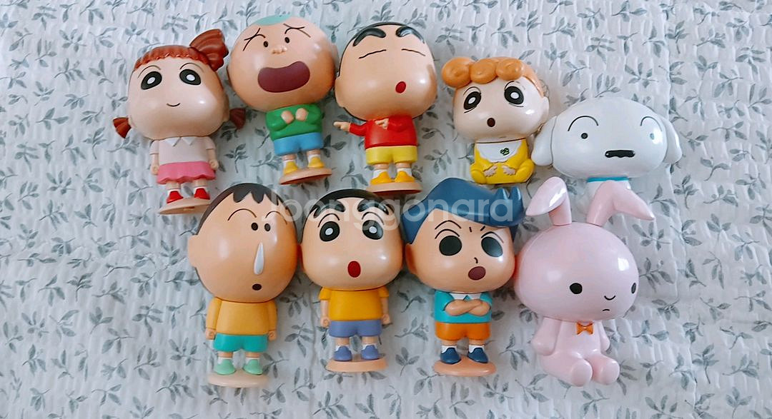 짱구 카푸캬라 피규어 3종세트--1