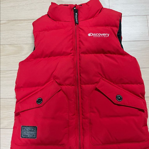 디스커버리 키즈 오리털패딩 조끼 120