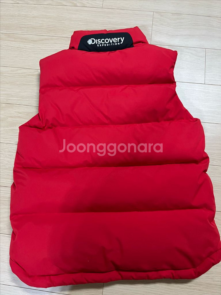 디스커버리 키즈 오리털패딩 조끼 120--1