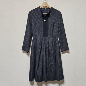 마인 MINE 진주포인트 모직 원피스 55