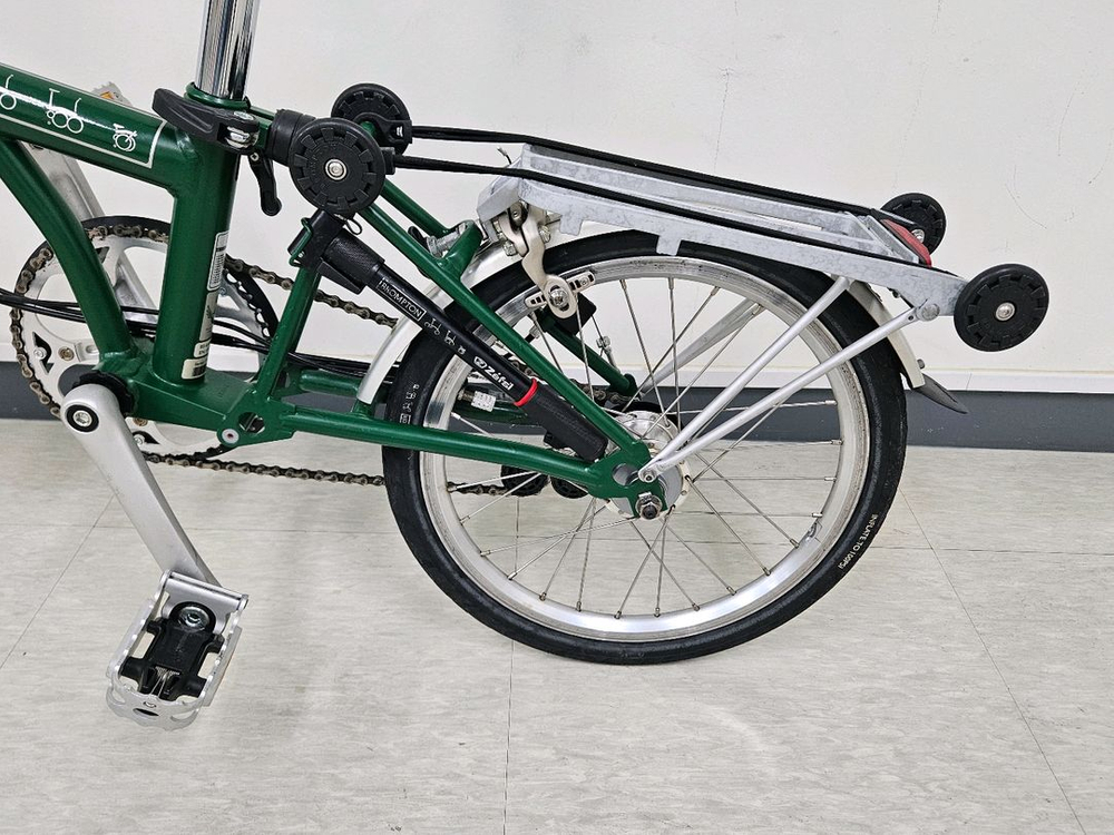 2014년식 브롬톤 M6R 레이싱그린 신동급--5