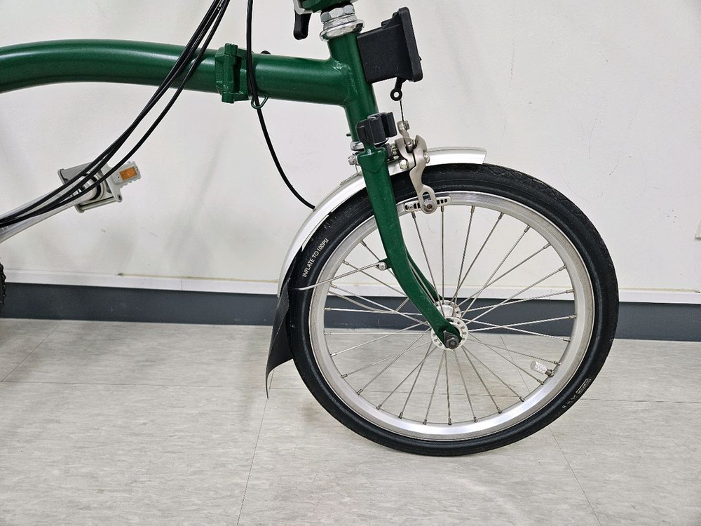 2014년식 브롬톤 M6R 레이싱그린 신동급--2