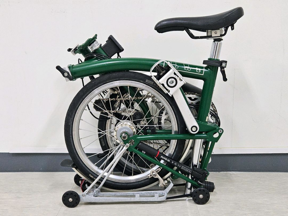 2014년식 브롬톤 M6R 레이싱그린 신동급--7