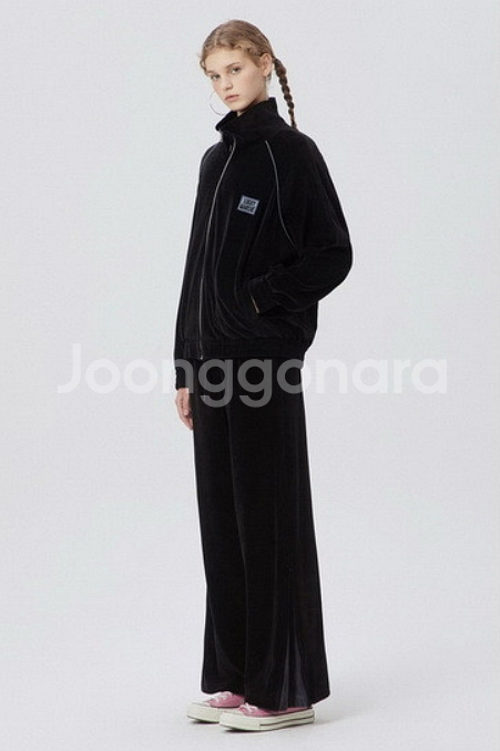 럭키마르쉐 벨루아 집업 자켓 S 럭키슈에뜨--2