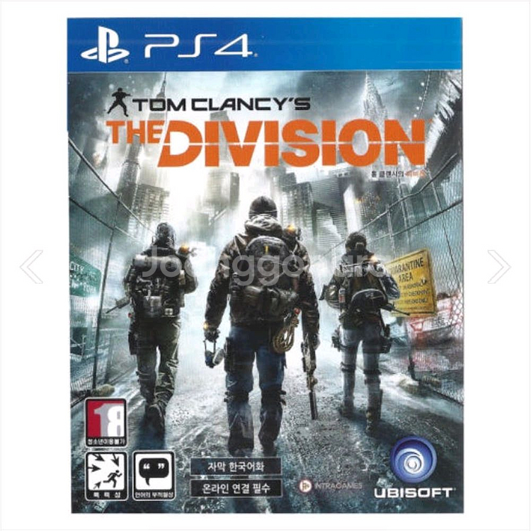 중고] PS4 톰 클랜시의 디비전 한글판--0