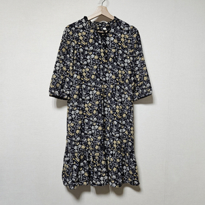 비씨비지 패턴 원피스 55~66 BCBG
