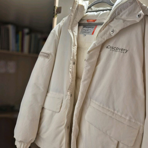 디스커버리 패딩 크림베이지(사이즈 100)