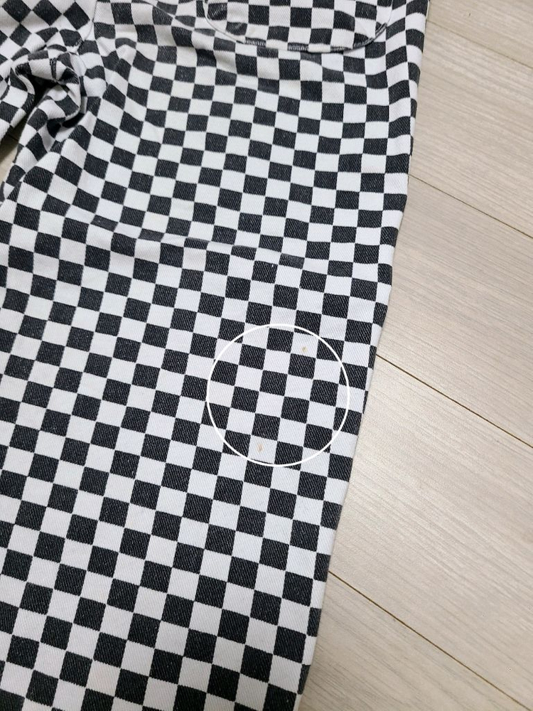 어쩌면잘 체커보드 팬츠 130--3