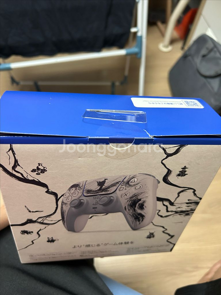 ps5 듀얼센스 고스트오브요테이 에디션 블랙 미개봉--2