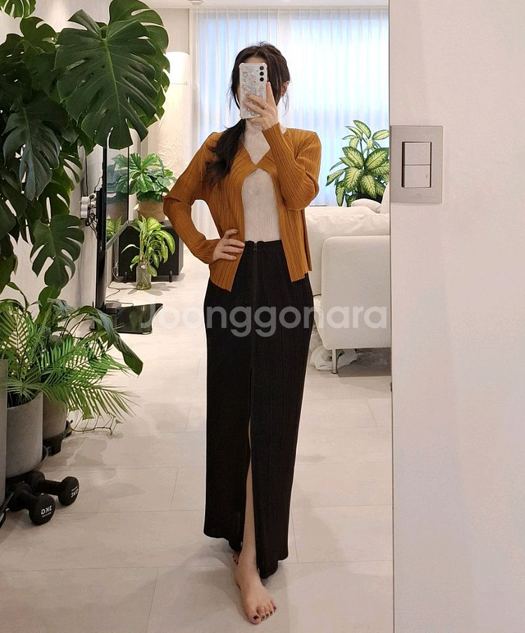 플리츠플리즈 24년 숏가디건 이세이미야케--4