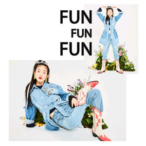 럭키슈에뜨 벨티드 데님 자켓