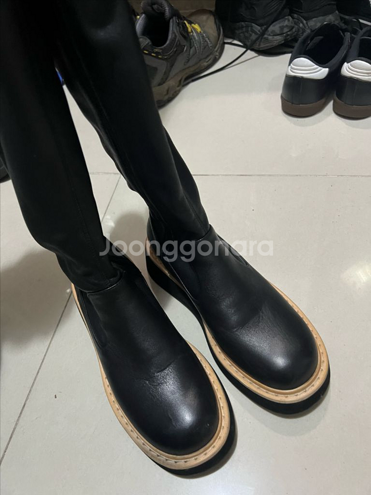 슈콤마보니 장원영 롱 부츠 230--9