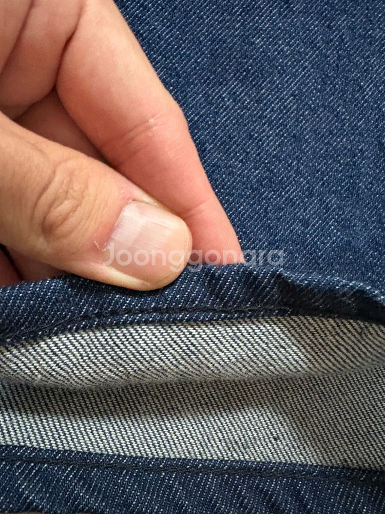 띠어리 로렌스 데님 인디고 29사이즈--4