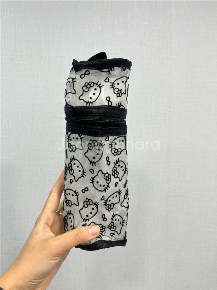 헬로키티 매쉬 파우치--5