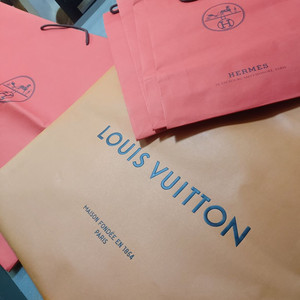 에르메스 루이비통 쇼핑백