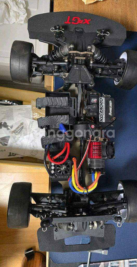 홍노 X3GT(rc카) + KO 프로포 송수신기 일괄--9