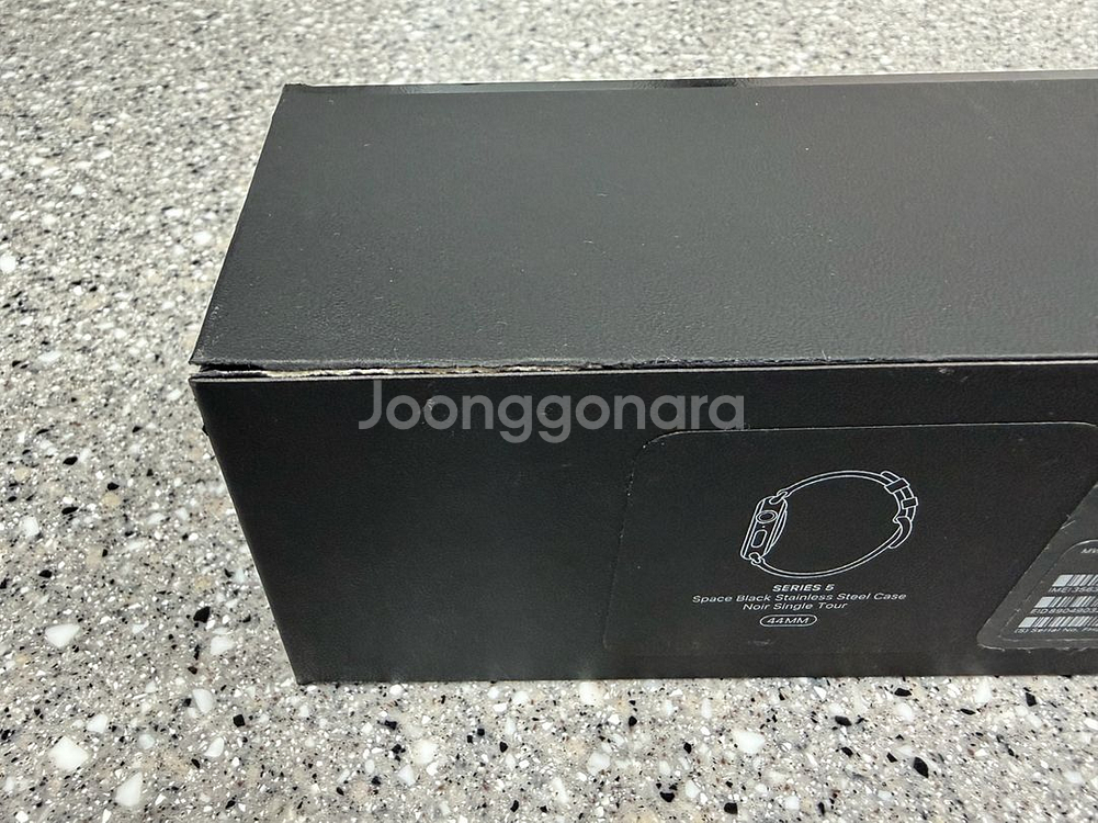 애플워치 에르메스 느와르 44mm 가죽+스포츠 스트랩--7