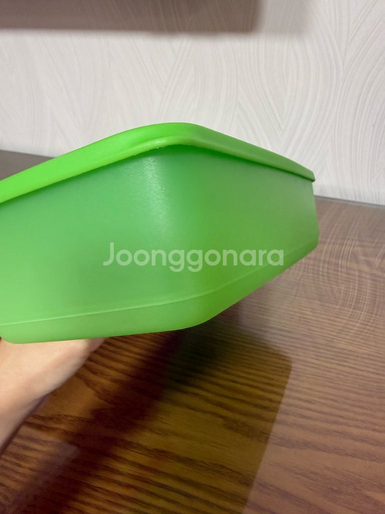 타파웨어 그린 반찬통 밀폐용기 1.4L--2